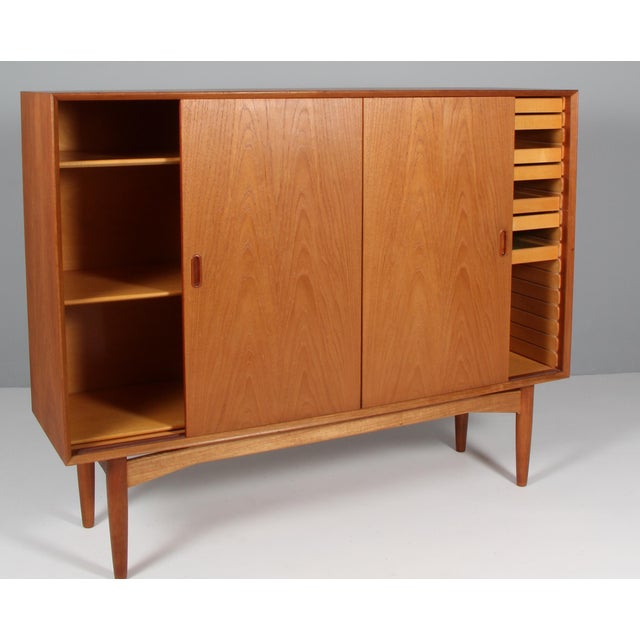 Wood Model 5 Sideboard in Rosewood from Omann Junior, 1960s For Sale - Image 7 of 9