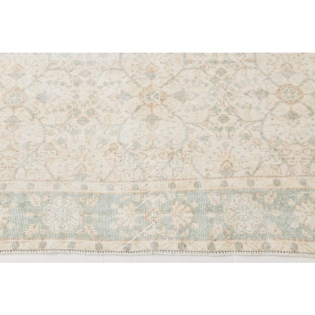 Vintage Wool & Cotton Rug For Sale - Image 17 of 18