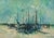 Very large marine oil painting by Marcel Depre, a French landscape and marine artis. Depre received such awards as the...