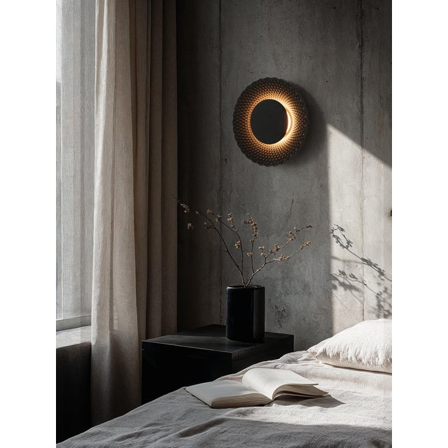 Metal Sun VXS.06 Wall Sconce by Rollo Studio For Sale - Image 7 of 8