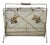 1960s Gold Wire Mid Century Magazine Rack For Sale