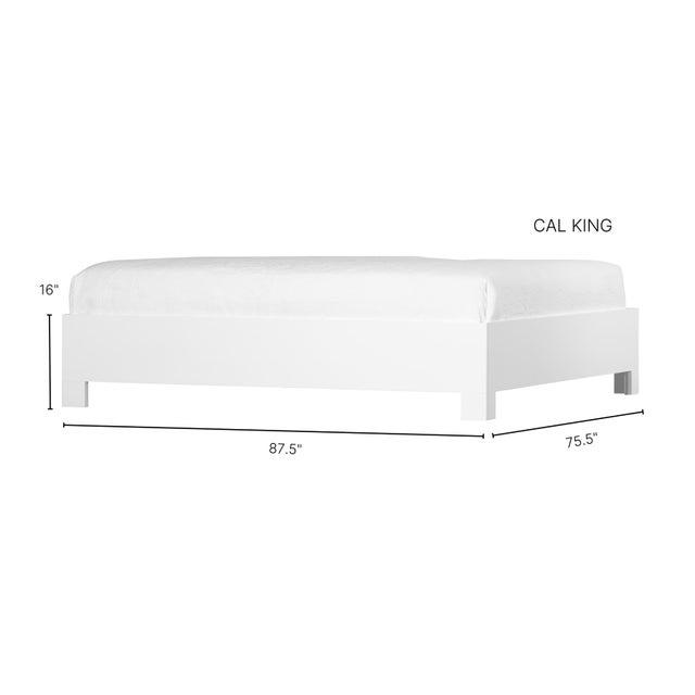 Chippendale Platform Bed California King - Bright Green For Sale - Image 11 of 12