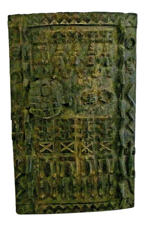 Vintage African Mali Tribal Dogon Wood Door