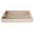 Artifacts Rattan Rectangular Tray With Cutout Handles, White Wash, 20" For Sale In Houston - Image 6 of 6