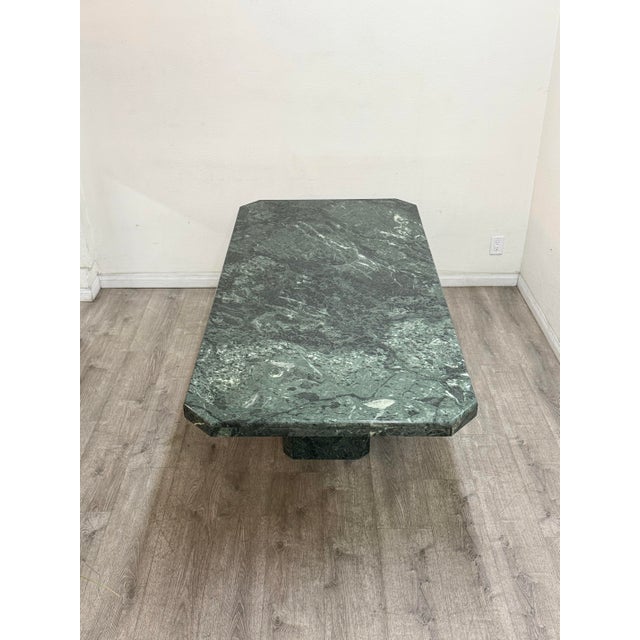 Green Marble Dining Table For Sale - Image 4 of 10