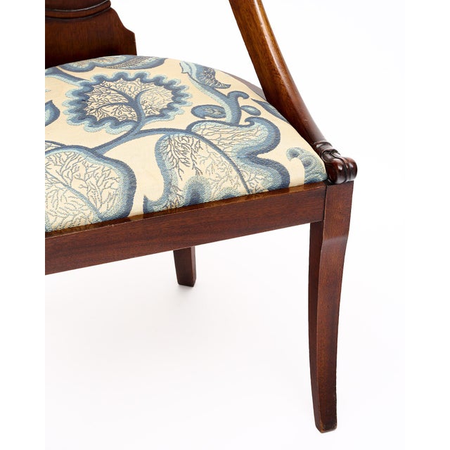 Late 19th Century Empire Style French Antique Dining Chairs For Sale - Image 5 of 9