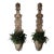 Unbelievable pair of 8ft Tall Antique French Carved Wood Jardiniere Planters. These can be used outdoor but I love the...