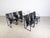 Black Chairs in Leather from Ronald Schmitt, Set of 6 For Sale - Image 8 of 12