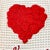 Vintage Hollywood Regency St. Valentine Waffle Kitchen Towel With Roses Heart For Sale - Image 12 of 13