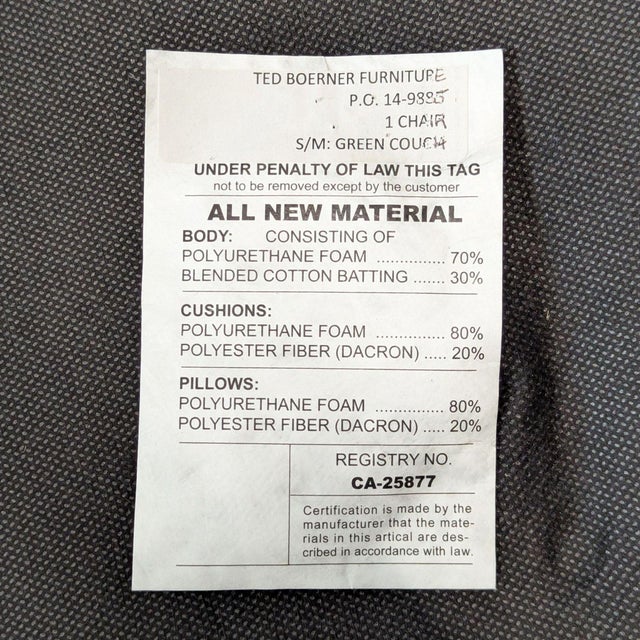 Gray Ted Boerner Lex Lounge Chair With Patterned Upholstery and Wood Arms For Sale - Image 8 of 9