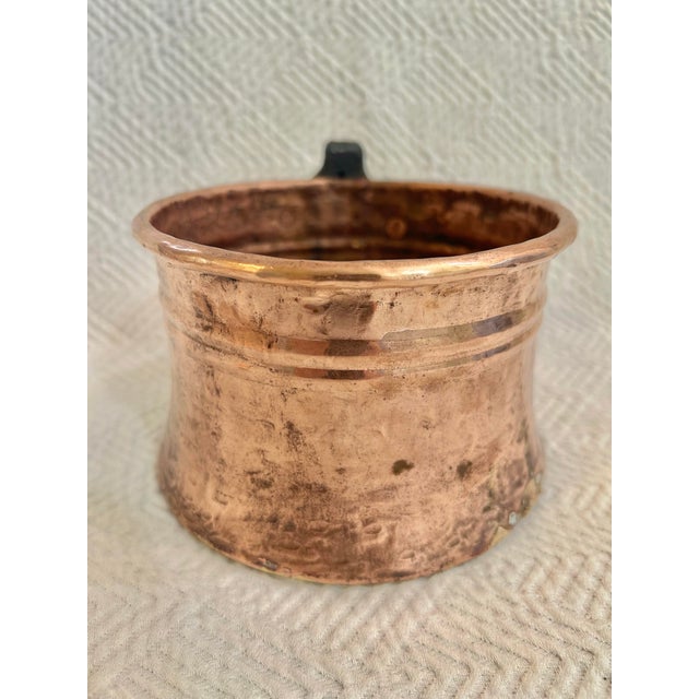 Late 19th Century Antique Copper Dipper With Forged Iron Handle For Sale - Image 5 of 11