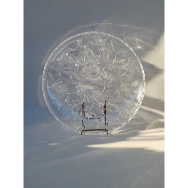 Lancel Paris Crystal Dish, 1980s For Sale - Image 8 of 8