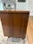 Vintage Mid-Century Modern Walnut Long Dresser With Mirror Kent Coffee Style For Sale - Image 14 of 16