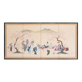 Example of Asian Antique Screens and Room Dividers