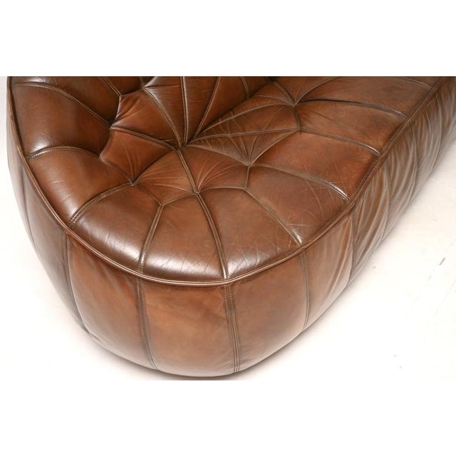 Vintage Moroccan Ottoman Sofa in Leather by Noé Duchaufour-Lawrance for Ligne Roset, 1990 For Sale - Image 14 of 18