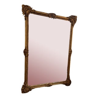 Large Vintage Mirror, 19th Century For Sale