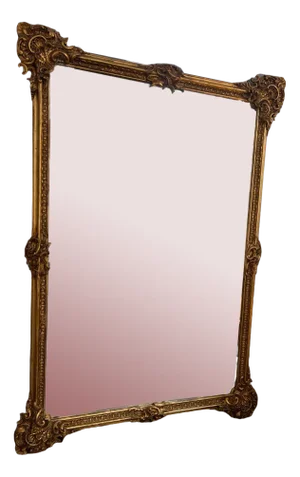 Large Vintage Mirror, 19th Century