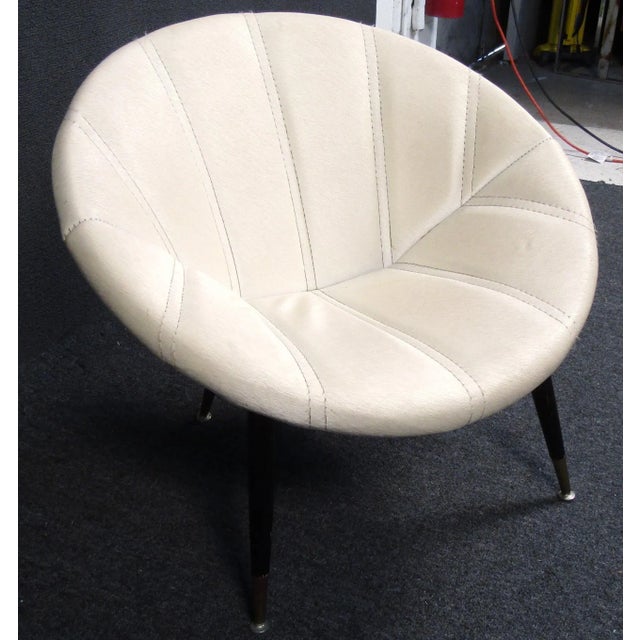 1970s Vintage Modern Papasan Style Chair For Sale - Image 4 of 9