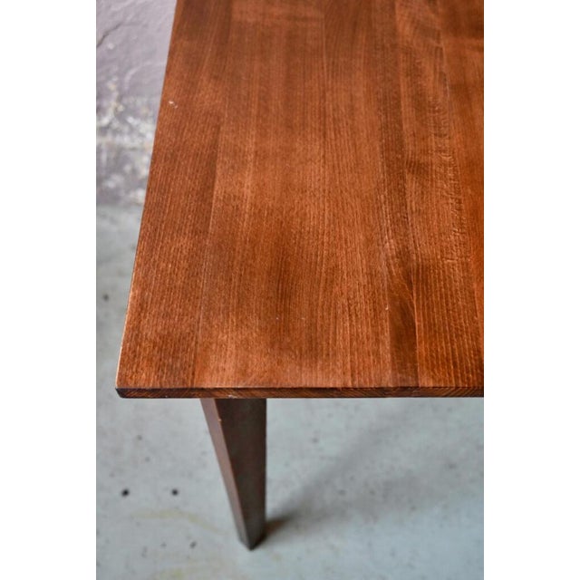 Square Wood Inn Table, 1950s For Sale - Image 12 of 18