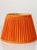 Delft Blue Ceramic Table Lamps with Persimmon Silk Shades from Boch Frères, 1960s, Set of 2 For Sale - Image 10 of 18