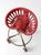 Farmhouse Vintage Industrial Rolling Stool With Cast Iron Tractor Seat For Sale - Image 3 of 18