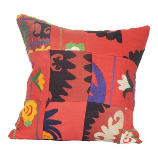 Suzani Patchwork Cushion Cover For Sale