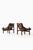Leather Easy Chairs by Torbjørn Afdal for Bruksbo, 1962, Set of 2 For Sale - Image 9 of 11