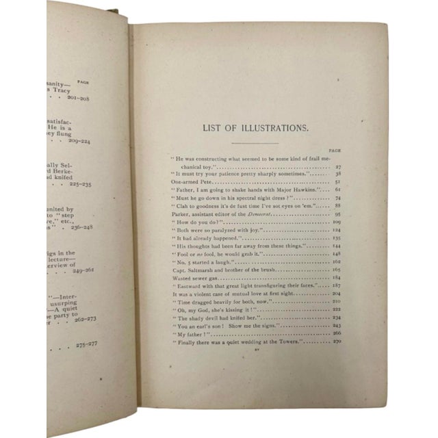 Late 19th Century The American Claimant by Mark Twain 1st Edition 1892 Book For Sale - Image 5 of 12