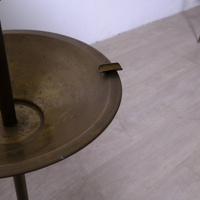 Brass Floor Ashtray, 1950s For Sale - Image 10 of 12