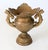 French Vintage Brass Urn Vase With Dragon Handles For Sale - Image 3 of 12