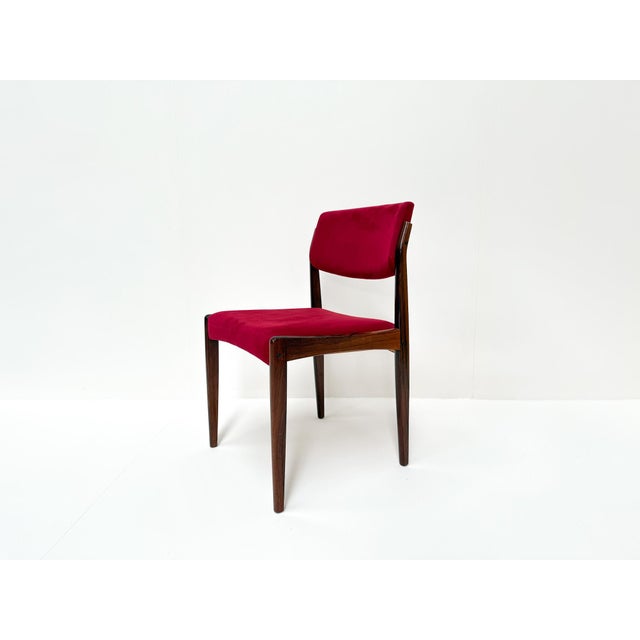 Danish Modern Rosewood Dining Chairs by H. W. Klein for Bramin, 1960s, Set of 8 For Sale - Image 10 of 11