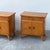 Mid-Century Bedside Cabinets with Compass Legs, 1950s, Set of 2 For Sale - Image 11 of 13