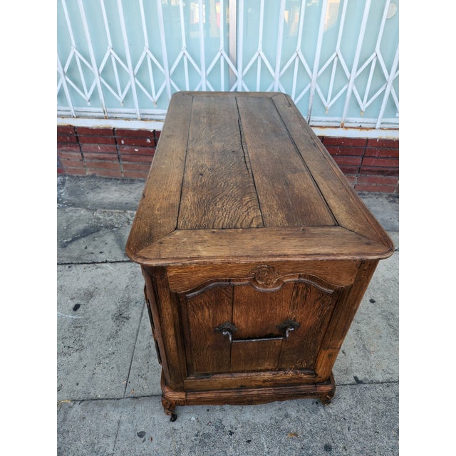 1930s Antique Solid Wood Desk For Sale - Image 5 of 8