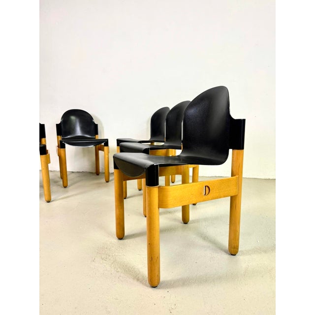 Kartell Chairs by Gerd Lange for Kartell, 1970s, Set of 6 For Sale - Image 4 of 7