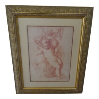 Vintage Print by Niccolo Dell Abbate For Sale