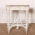 Wonderful pair of small 19th C French console tables with fabulous marble tops. 1880. This piece is designed in the style...