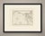 An original copper engraved map, uncolored, of ancient Egypt and Libya, from the Cyrenaica coast in the west to Sinai, the...