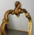 Vintage French Rococo Style Gilt Ornate Wall Mirror For Sale - Image 6 of 8