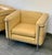 Le Corbusier 1960s Leather Chrome Club Chairs Le Corbusier L C 2 Style - A Pair For Sale - Image 4 of 9