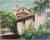 1990s Pino Romanò, View of Celio (Rome), Oil Painting, 1990s For Sale - Image 5 of 5