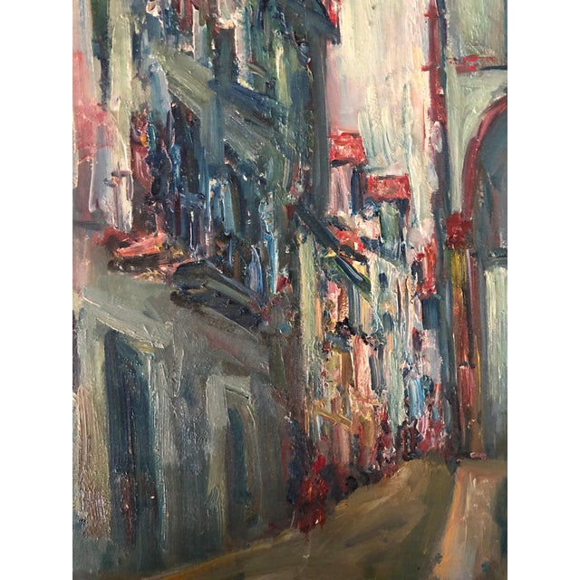 Genre: Post Impressionist Subject: Landscape Medium: Oil Surface: Canvas Country: France Dimensions: 13" x 16" Jacques...