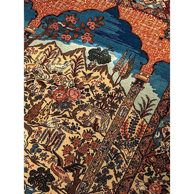 Vintage Tabriz Carpet, 1920s For Sale - Image 13 of 14