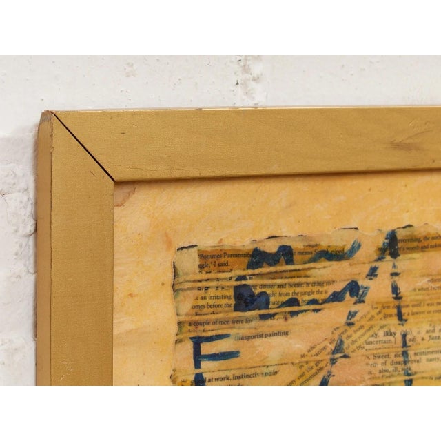 Mid 20th Century Diagram on Newsprint For Sale In Los Angeles - Image 6 of 6