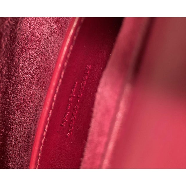 Yves Saint Laurent Pink Leather Small Lulu Bag For Sale - Image 12 of 12