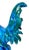 Blue Vintage Italian Blue & Green Ceramic Rooster Figurine For Sale - Image 8 of 9