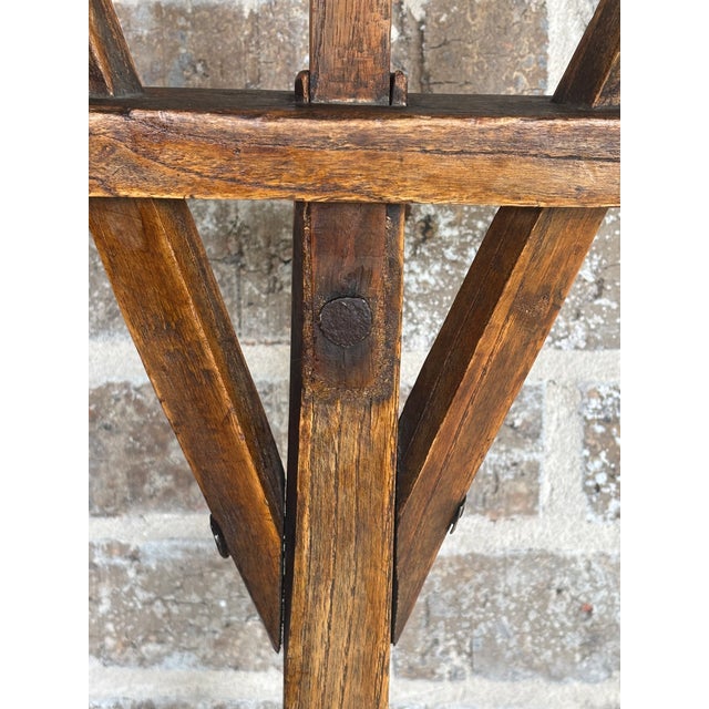 Large 19th Century American Primitive Folk Art Sculptural Hay Fork For Sale - Image 10 of 18
