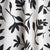 Schumacher Sample - Schumacher Laurel Fabric in Black For Sale - Image 4 of 5