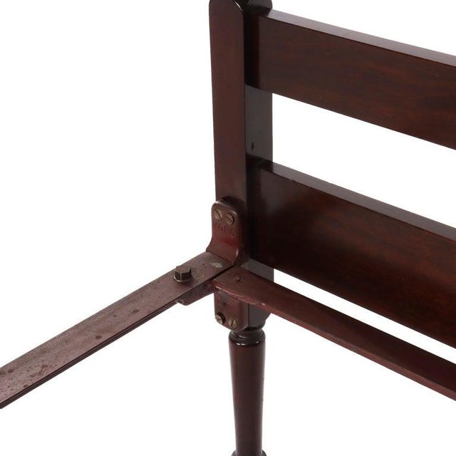 Vintage Mahogany Filigree Twin Bed C1940 For Sale - Image 6 of 10