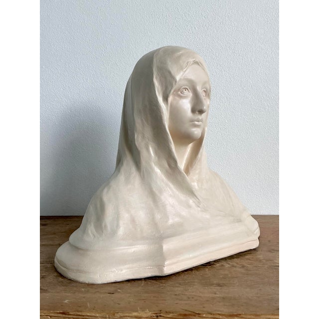 Vintage 1900 Original Model Plaster Marquette of Pilne For Sale - Image 4 of 12