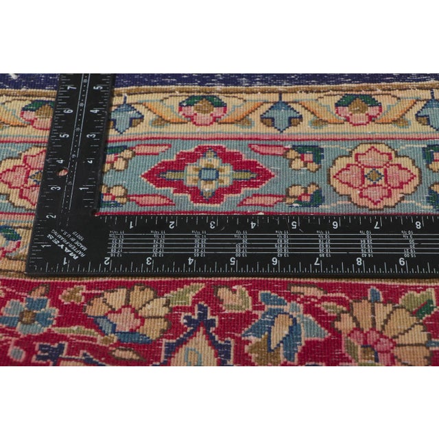 Early 20th Century Antique Persian Kerman Rug, 13'00 X 19'00 For Sale In Dallas - Image 6 of 10